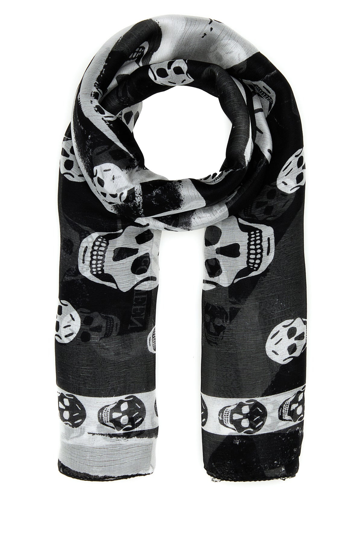 Printed silk foulard - 1