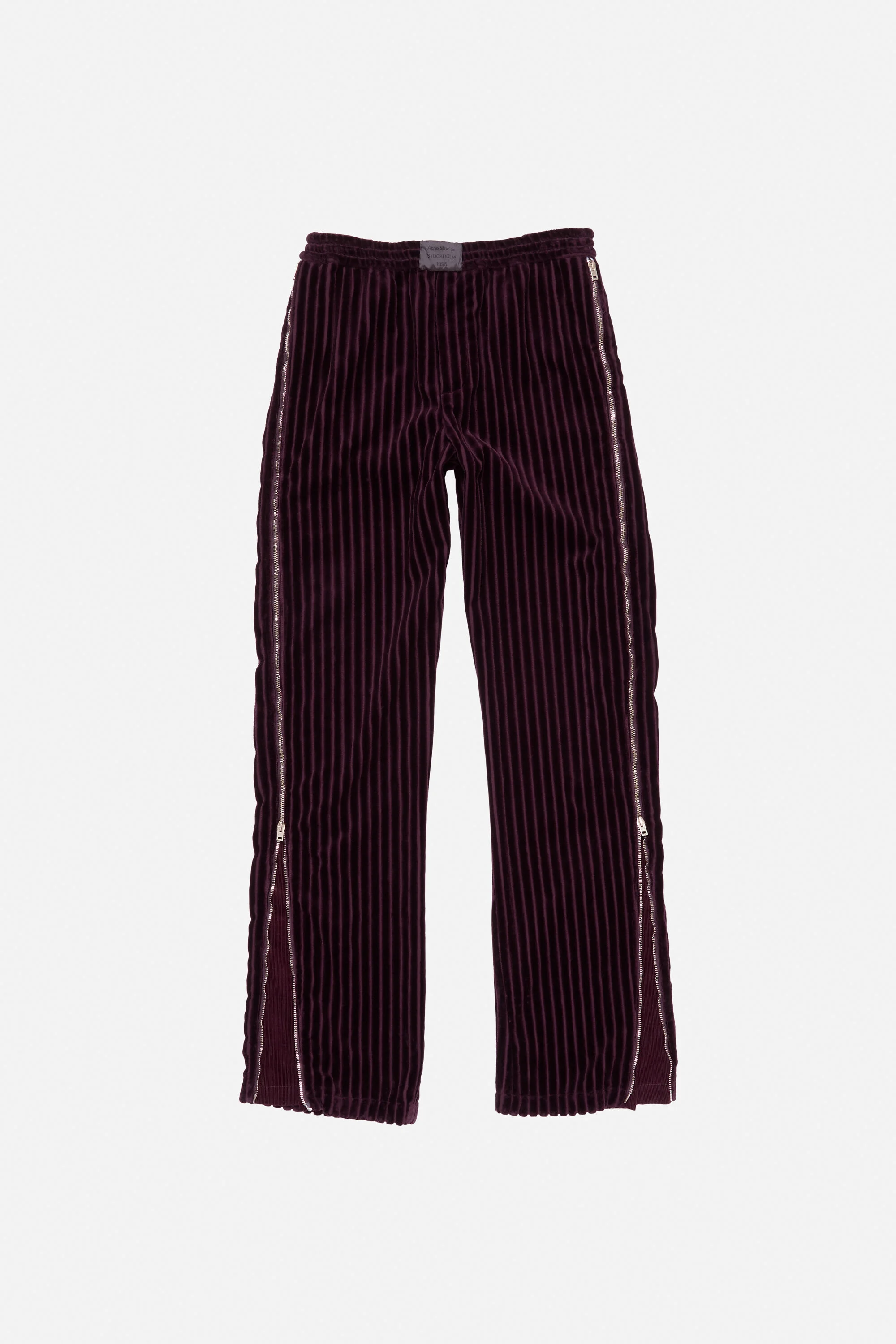 Corduroy trousers - Burgundy - 1
