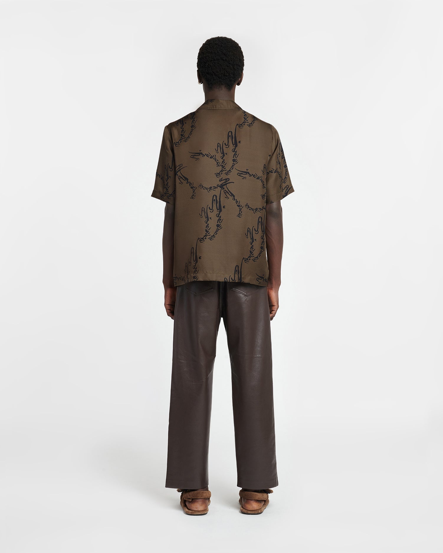 Printed Silk-Twill Shirt - 3