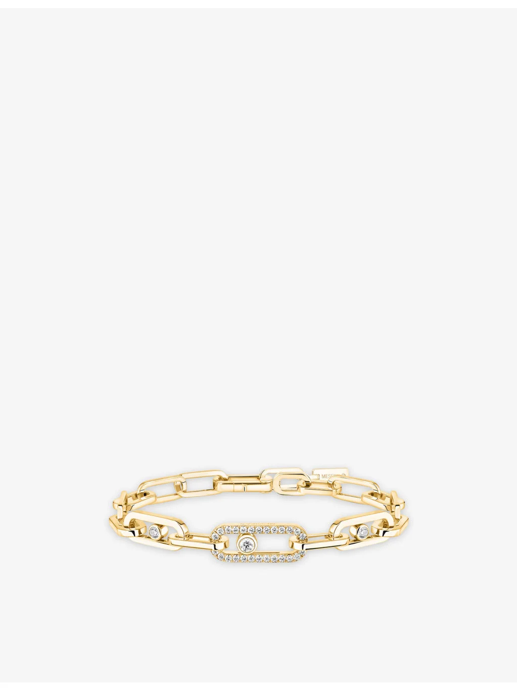 Move Link 18ct gold and 1.03ct diamond bracelet - 1