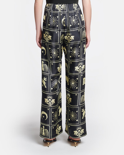 Nanushka Printed Silk-Twill Pants outlook
