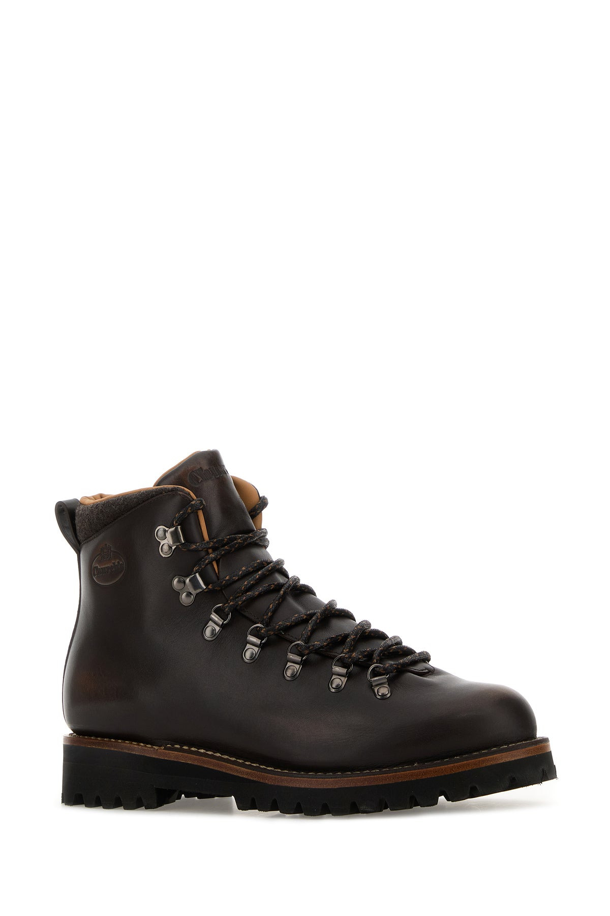 Dark brown leather Poulton ankle boots - 2