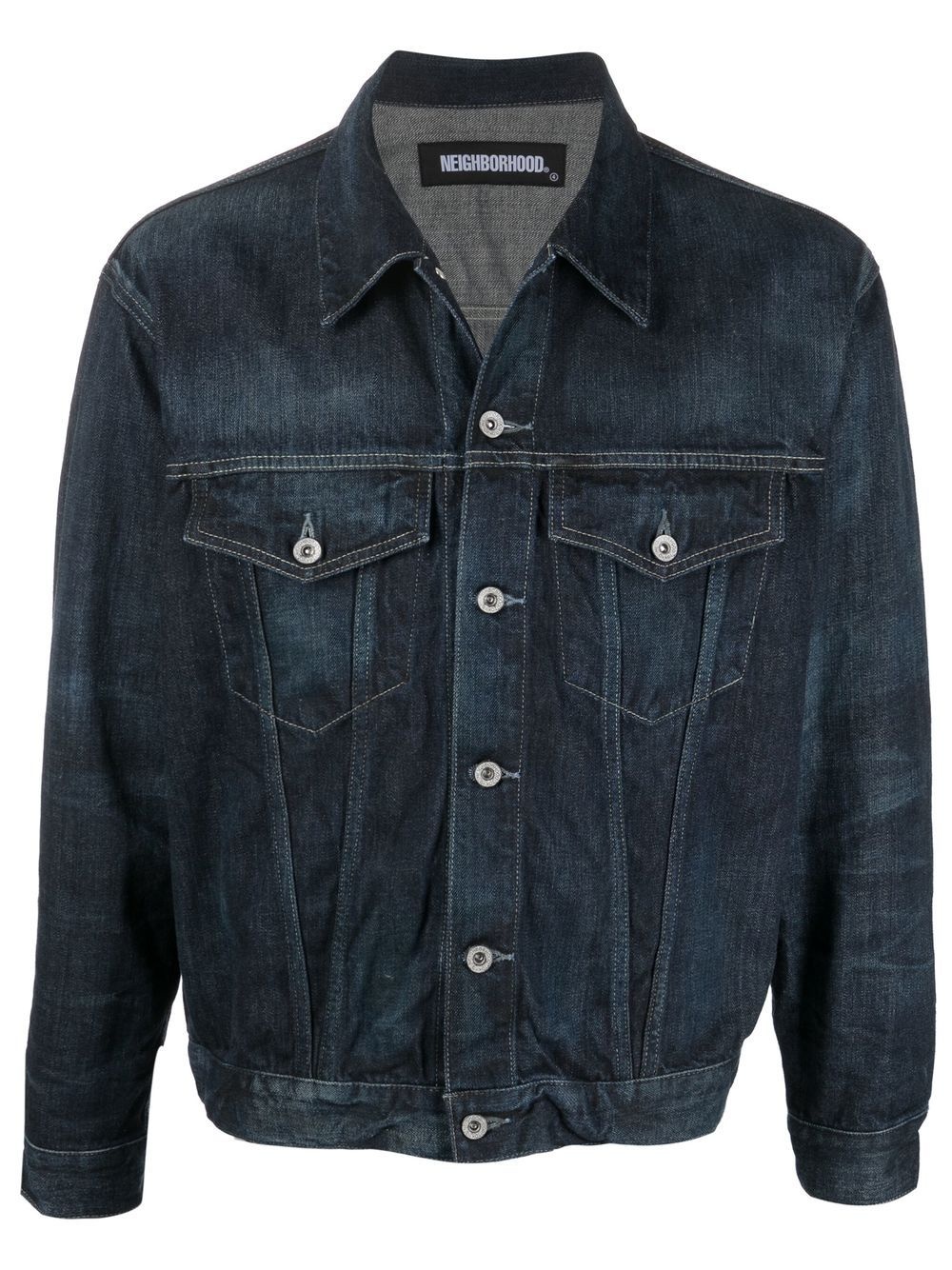 Stockman washed denim jacket - 1