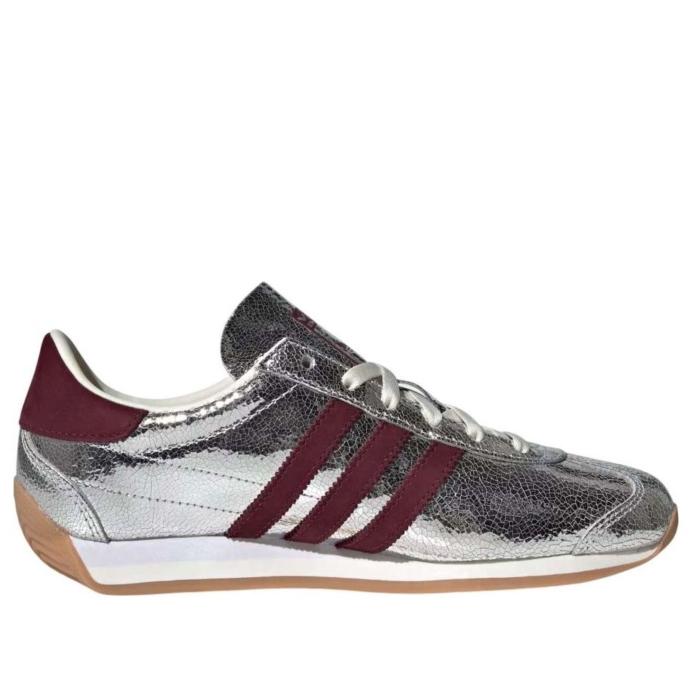 (WMNS) adidas Country OG 'Silver Metallic Maroon' JQ5111 - 2