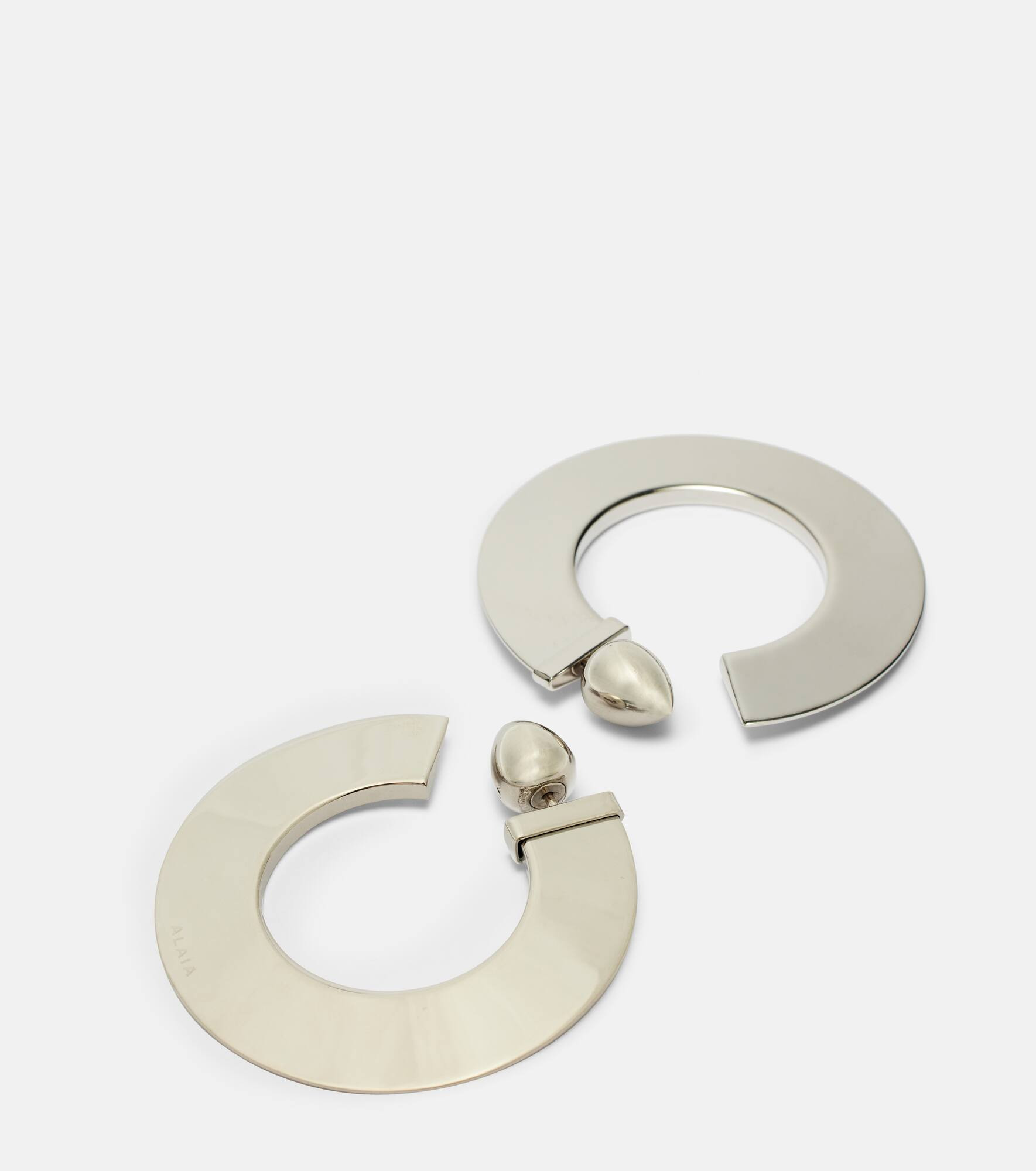Small hoop earrings - 4