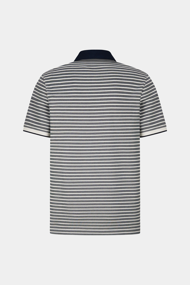 BOGNER Timo Polo shirt in Navy blue/White outlook
