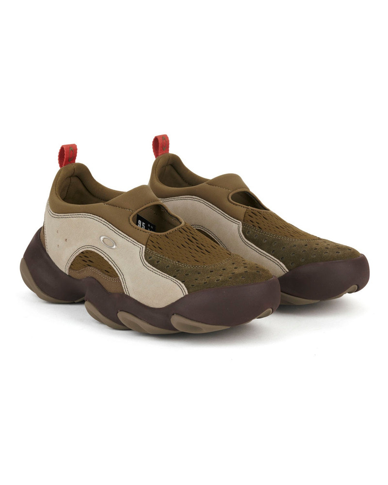 Oakley Factory Team Flesh Sandal - Stone/ Olive 2