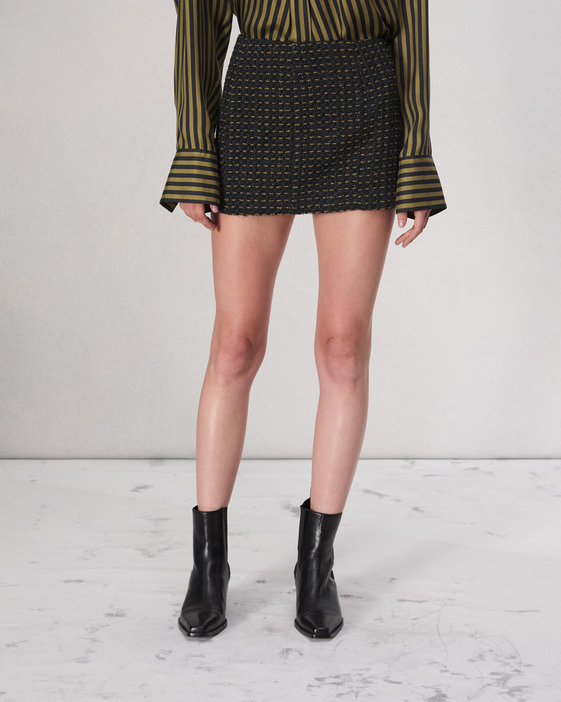 rag & bone Christine Tweed Skirt outlook