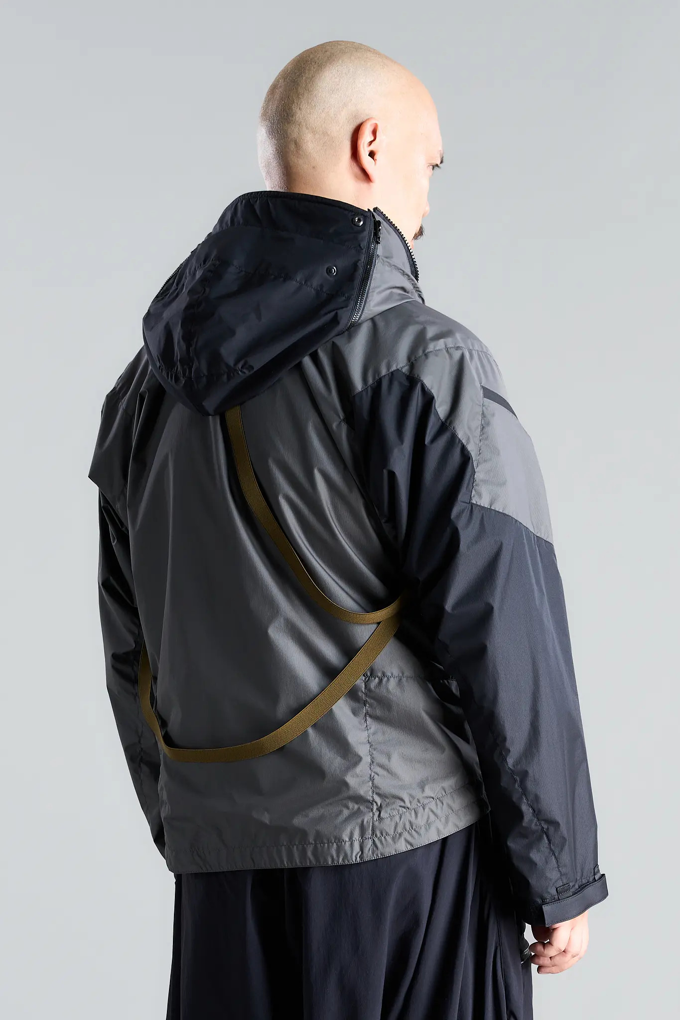 J104U-WS 2L Windstopper® Jacket Gray/Black - 3