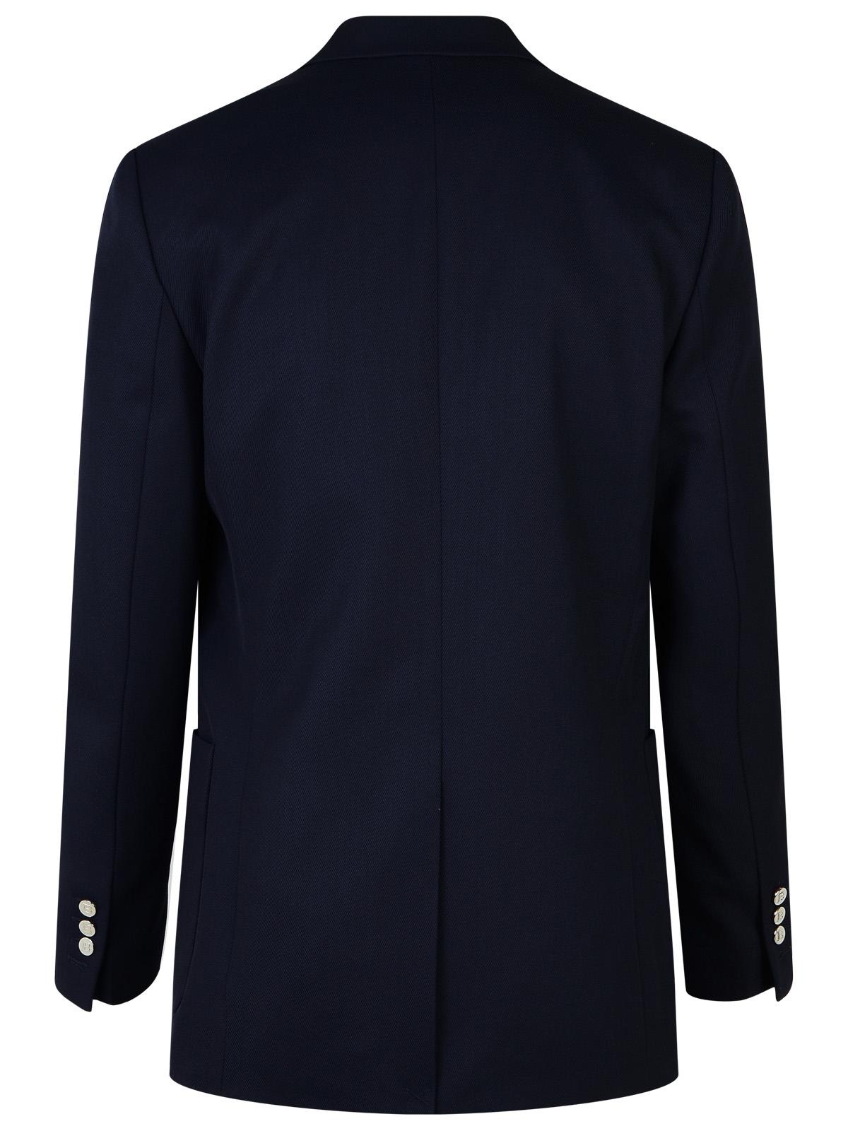 Balmain Blue Wool Blazer - 3