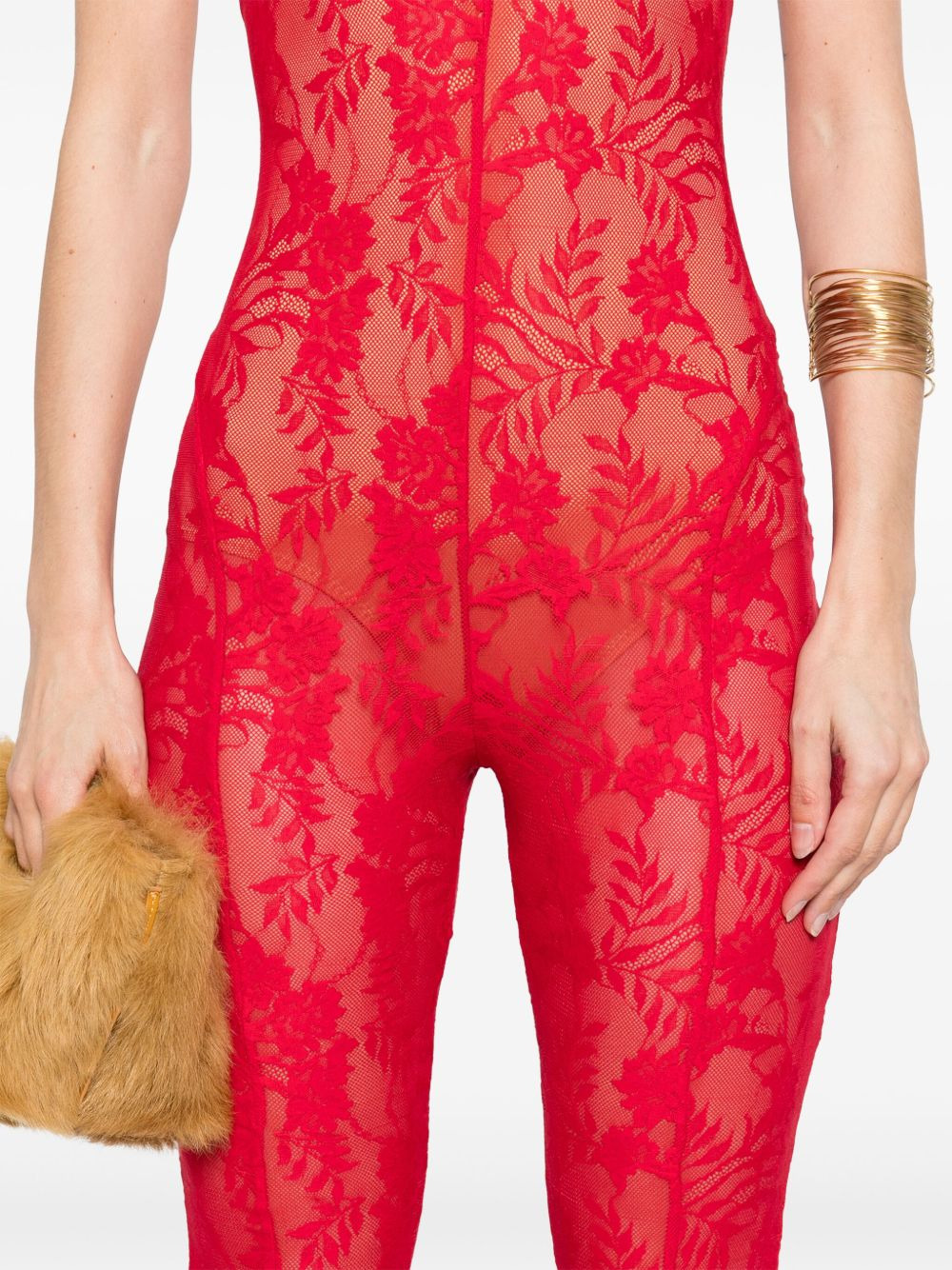 underwire fishtail jumpsuit - 5