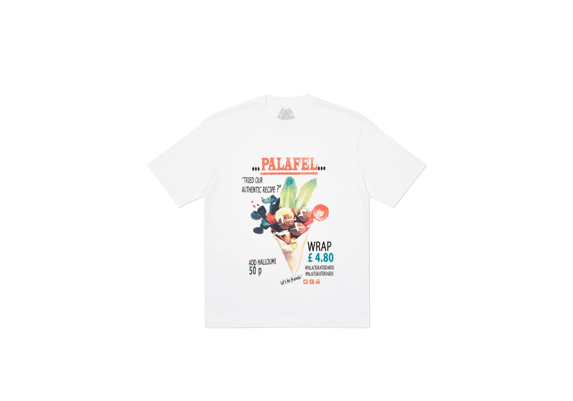 PALAFEL T-SHIRT WHITE - 1