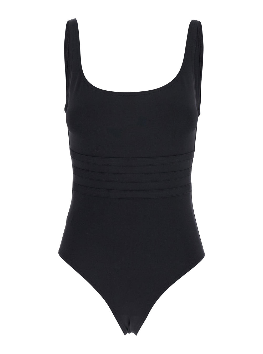 Eres Women 'Asia' Black One-Piece Swimsuit With Back Neckline In Tech Fabric Woman - 1