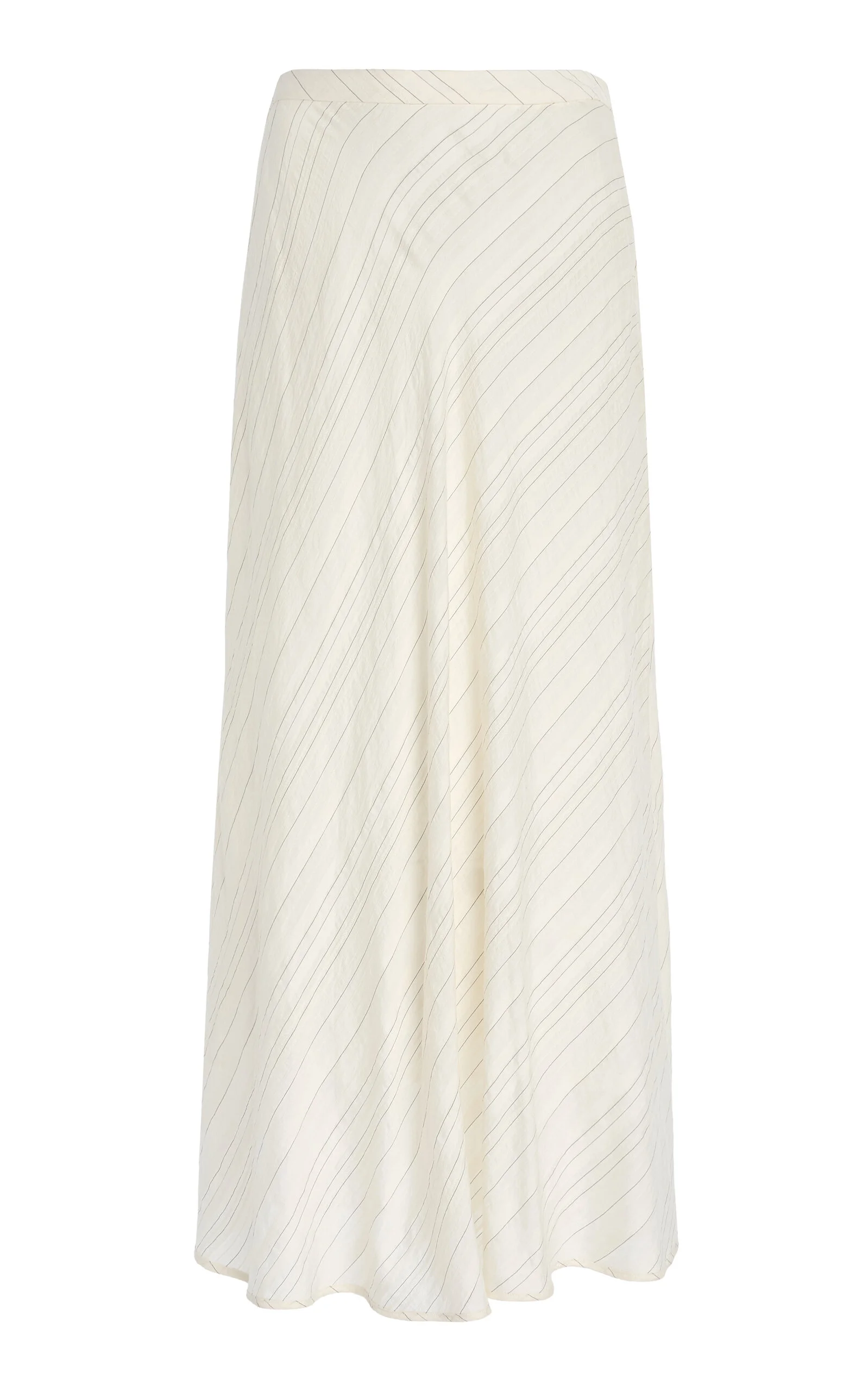 Kaia Skirt in Woven Stripe Flou ivory - 1
