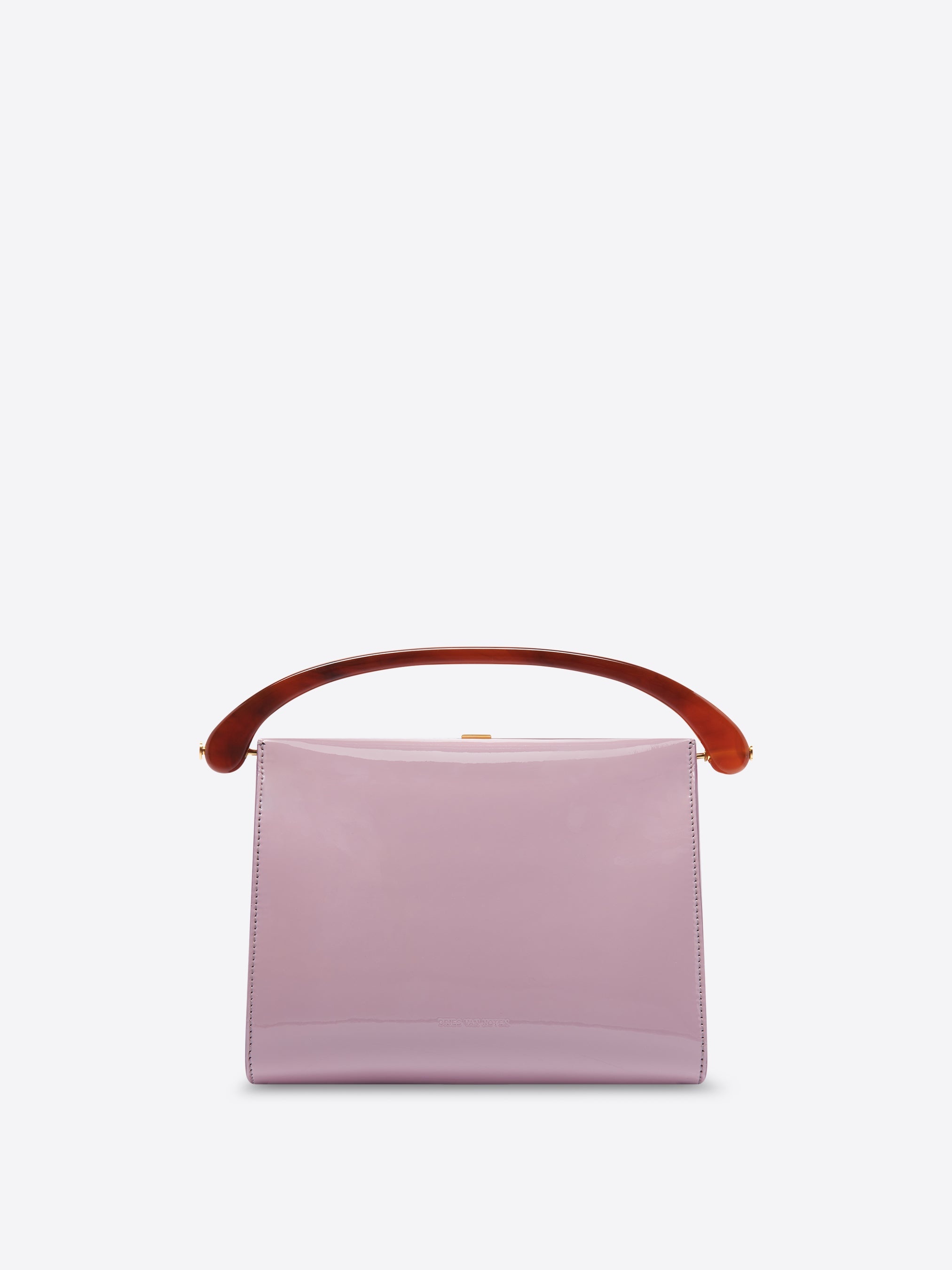 PATENT LEATHER TOTE - 4
