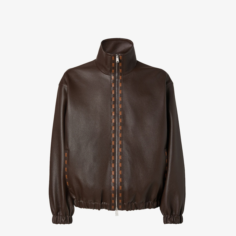 Blouson Brown deerskin blouson 1