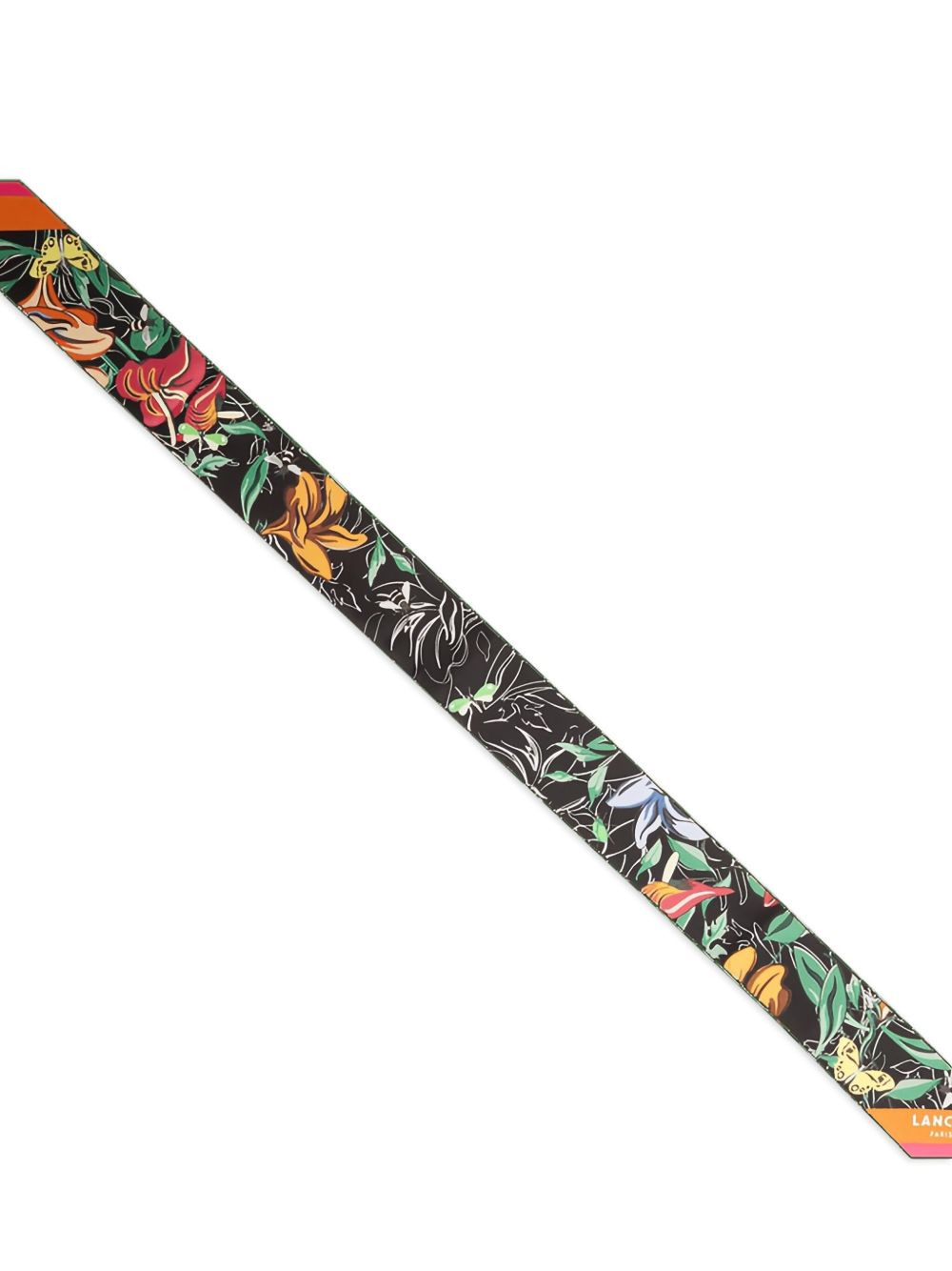 floral-motif silk headband - 2