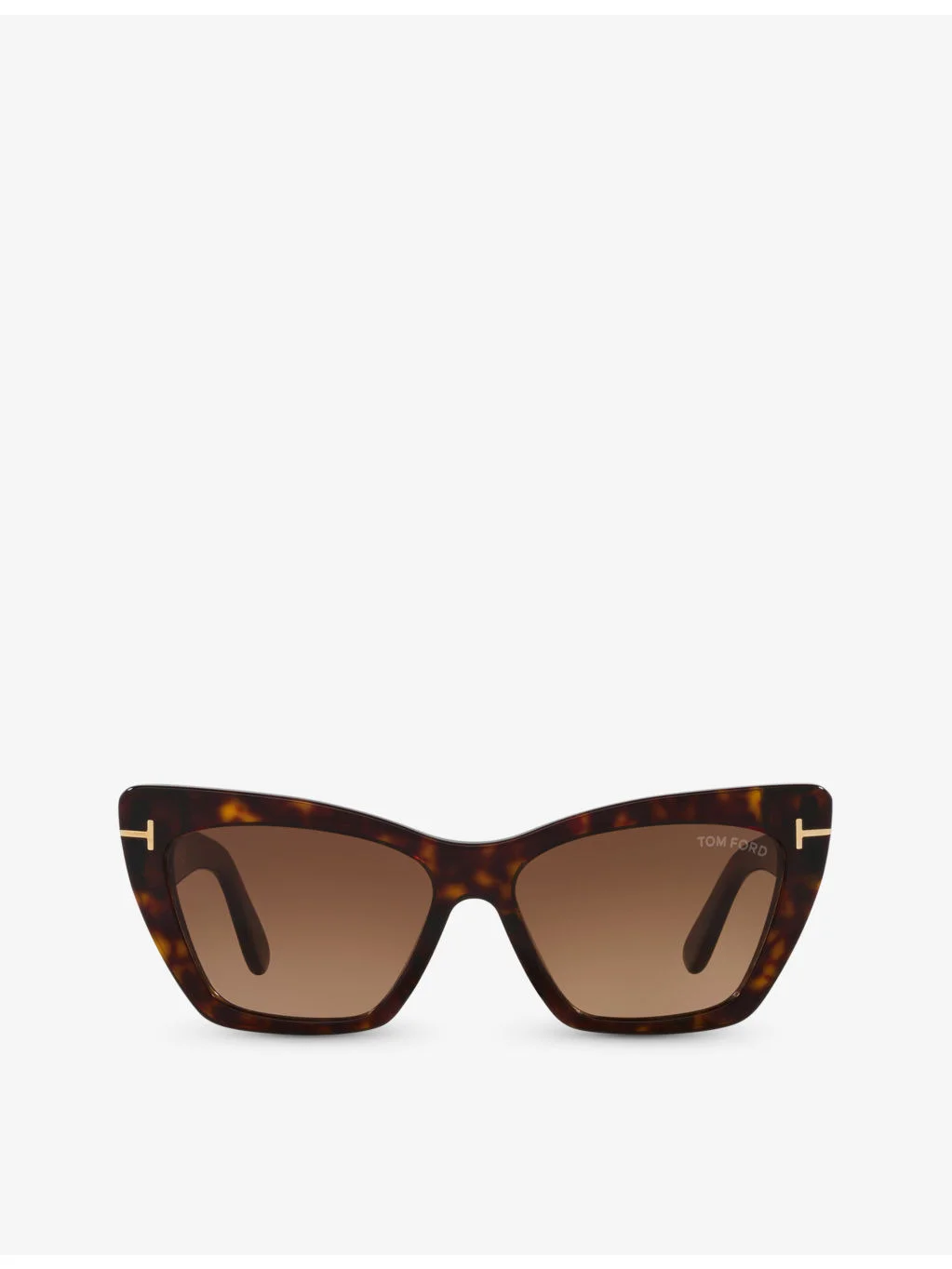 TR001312 FT0871 cat-eye tortoiseshell acetate sunglasses - 1