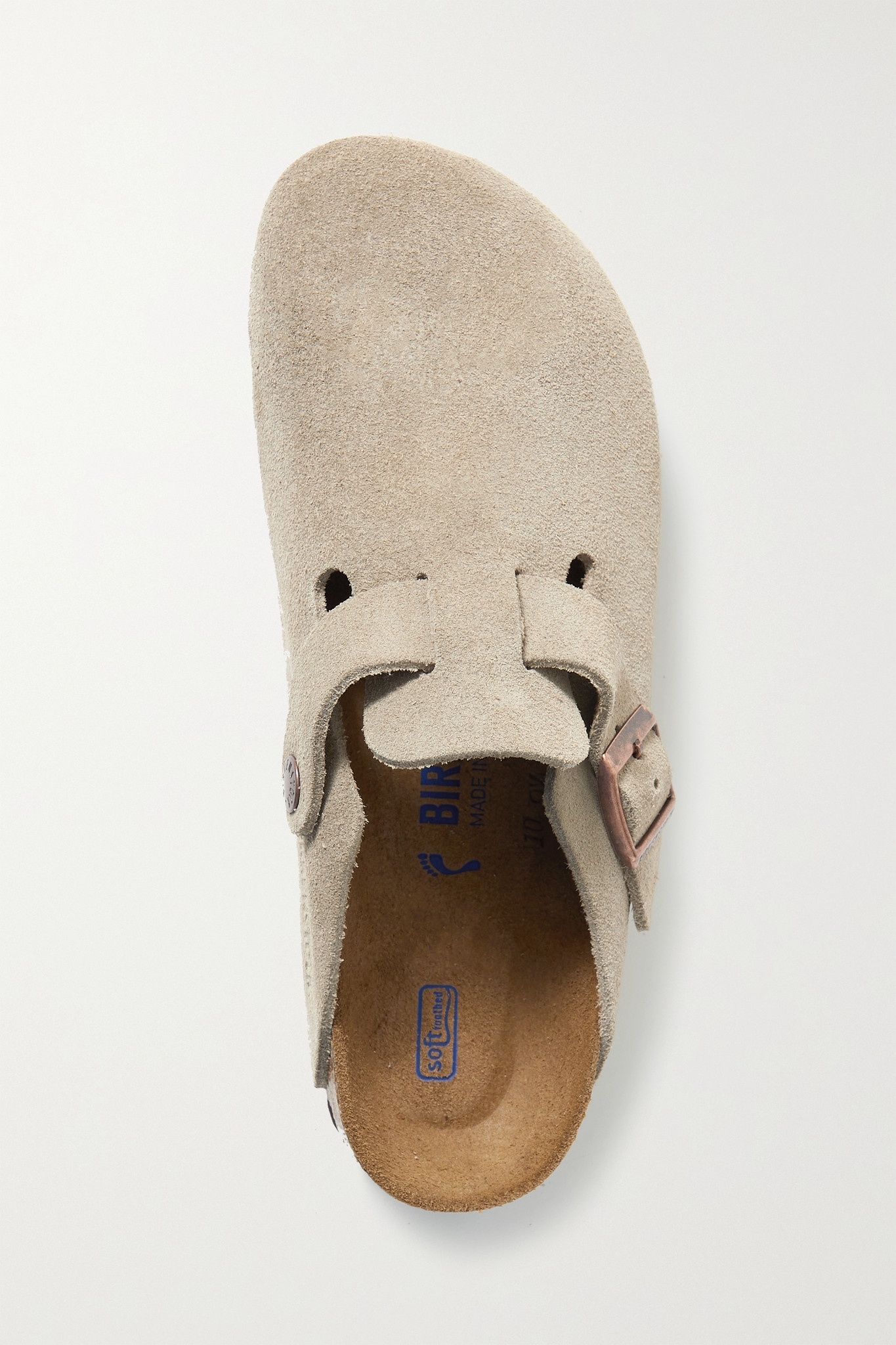 Boston suede clogs - 5