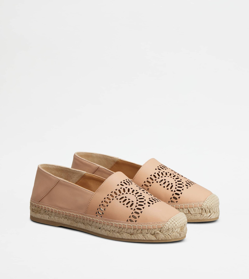 KATE SLIP-ONS IN LEATHER - PINK 3