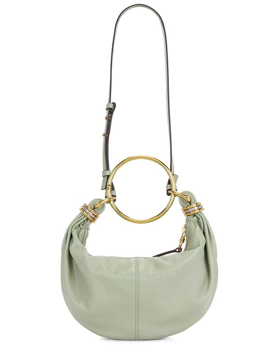 Bracelet Leather Shoulder Bag - 6