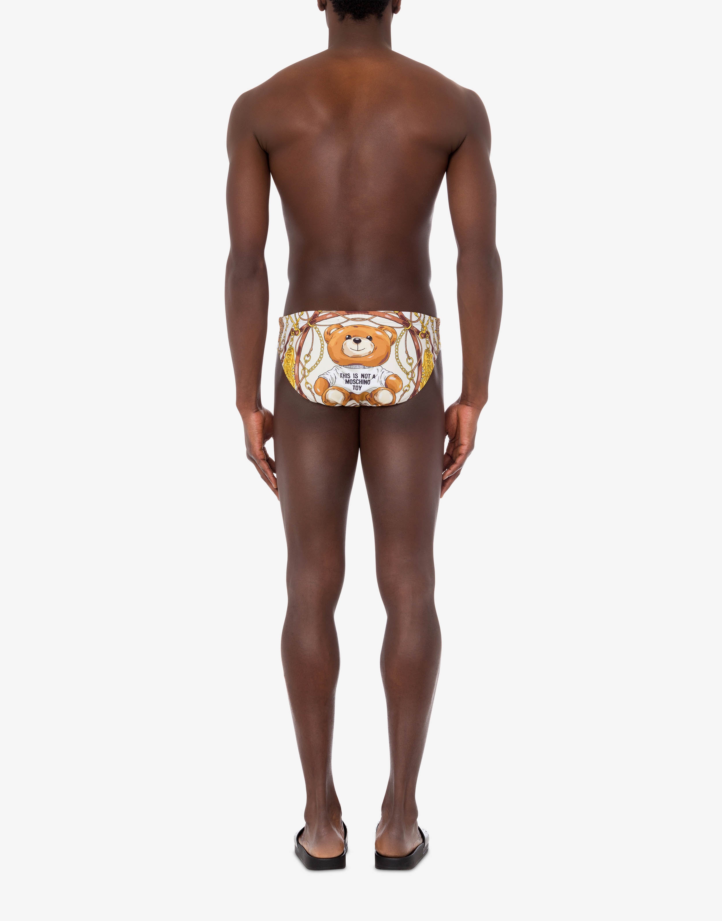MILITARY TEDDY SCARF SWIM BRIEFS - 3