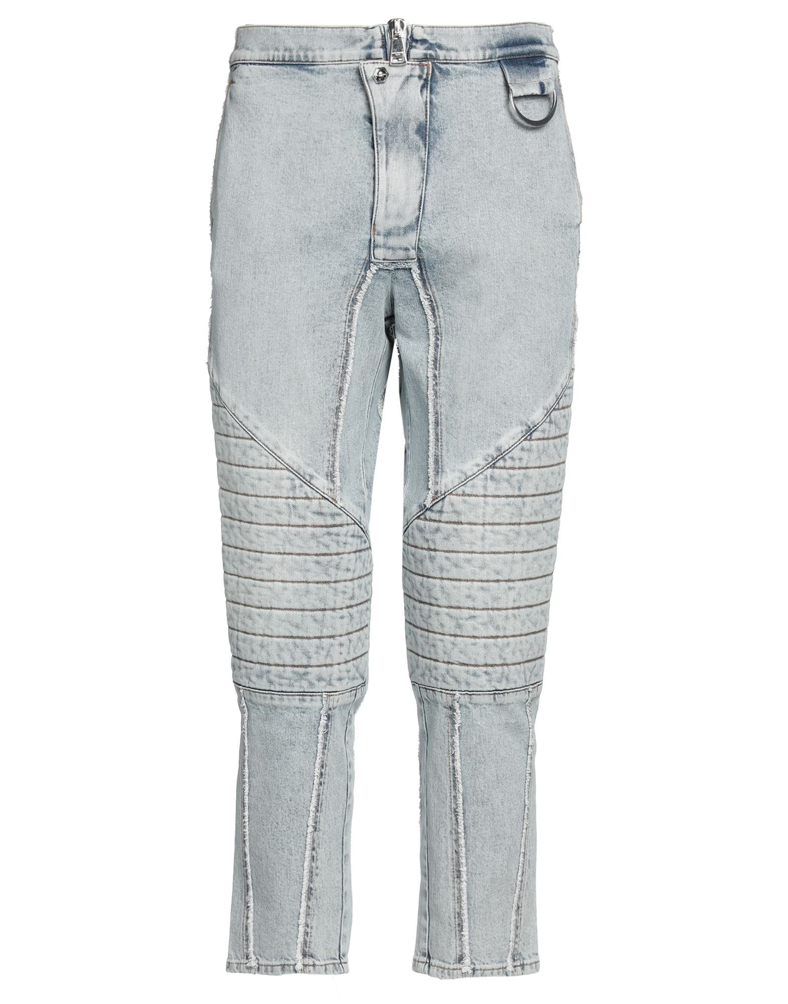 Blue Men's Denim Pants - 1