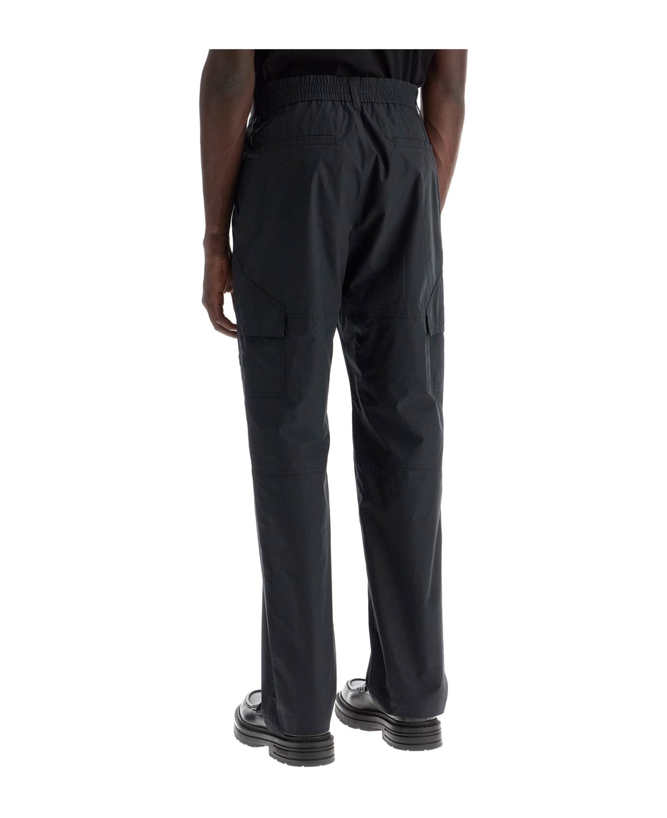 Informal Pant Light Cotton Gabardine Fabric And Stamp Embroidery - 3