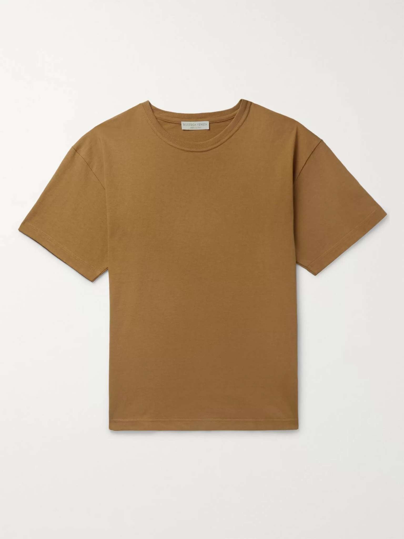 Slim-Fit Mélange Cotton-Jersey T-Shirt - 1