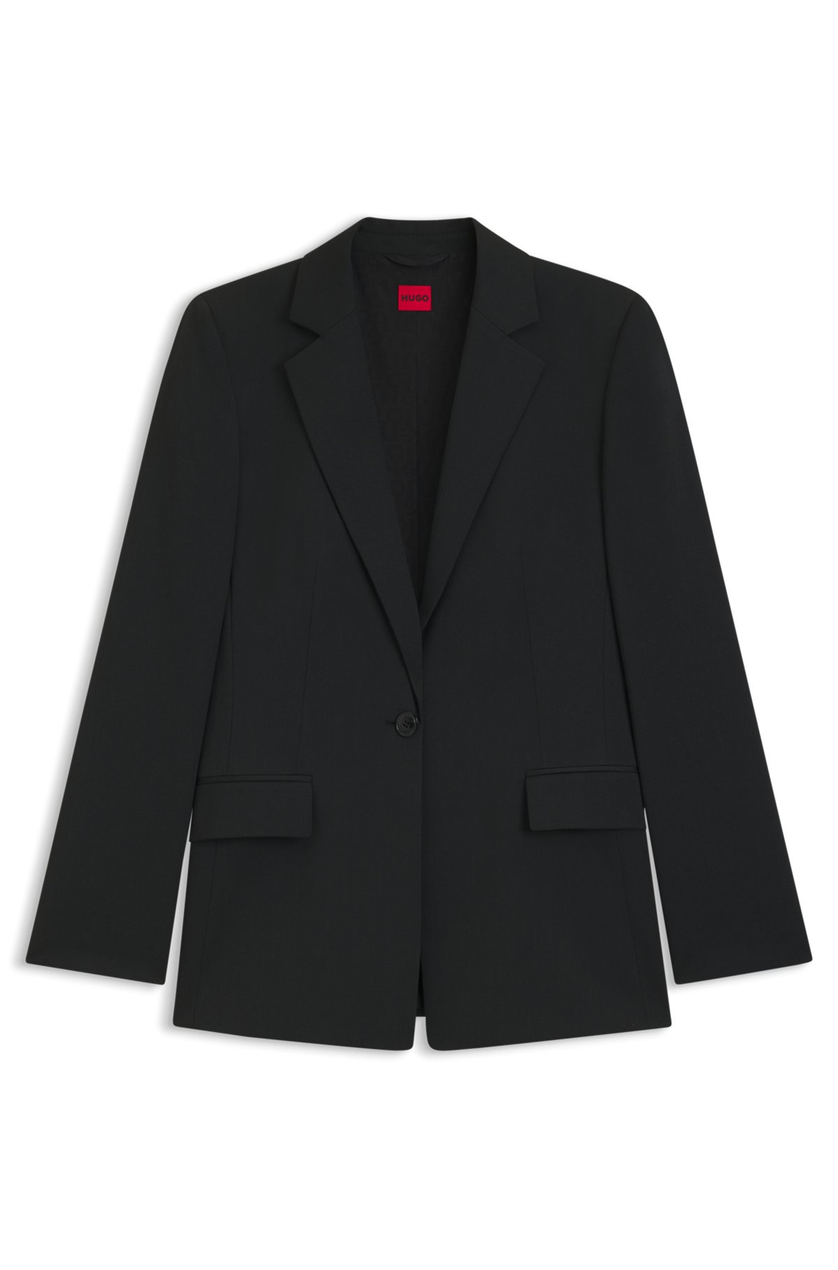 REGULAR-FIT JACKET WITH NOTCH LAPELS - 1
