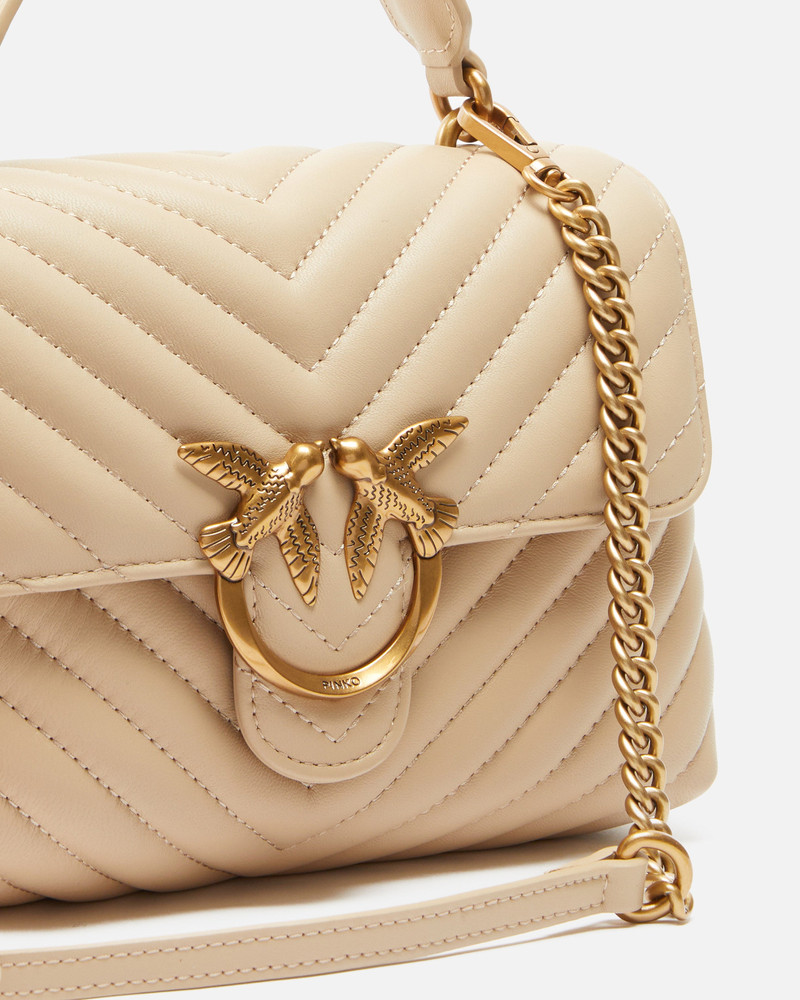MEDIUM HANDBAG LADY LOVE BAG PUFF CHEVRON 3
