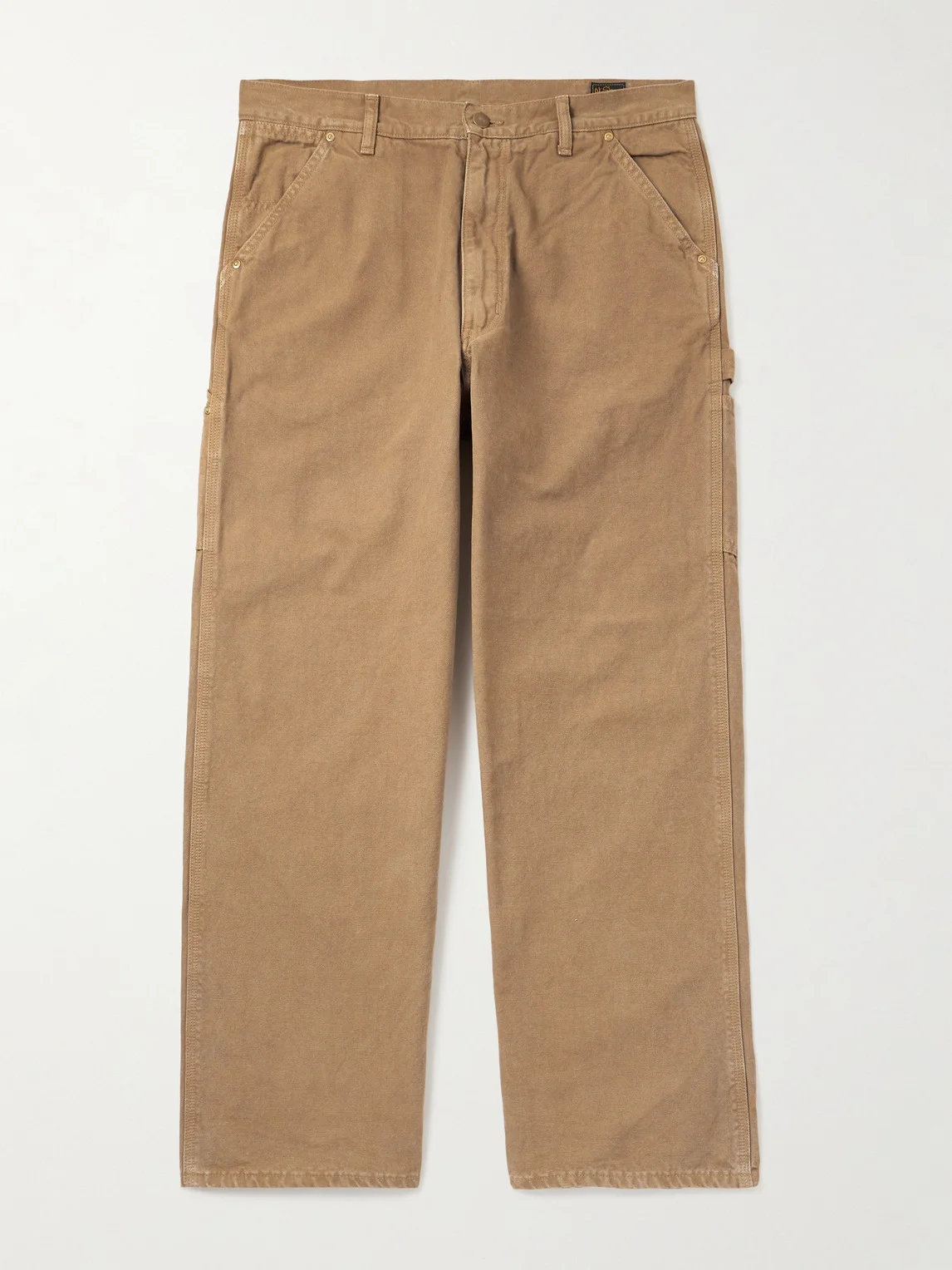 Oxford Painter Straight-Leg Cotton-Twill Trousers - 1