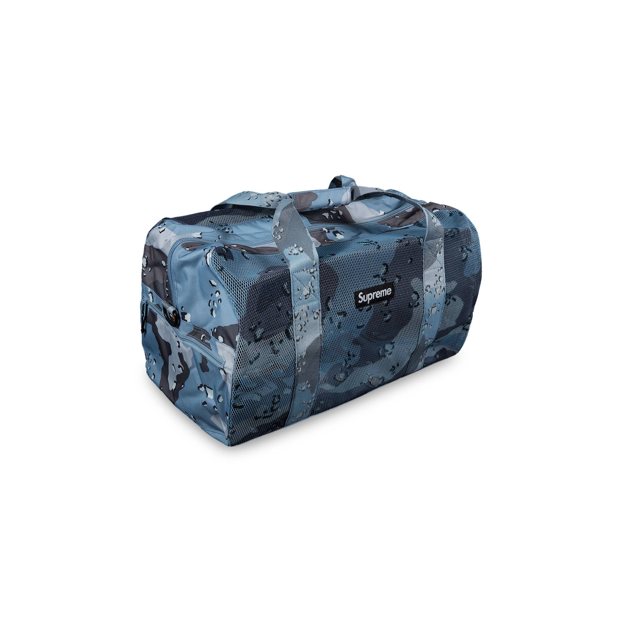 Supreme Supreme Big Duffle Bag 'Blue Chocolate Chip Camo' | REVERSIBLE