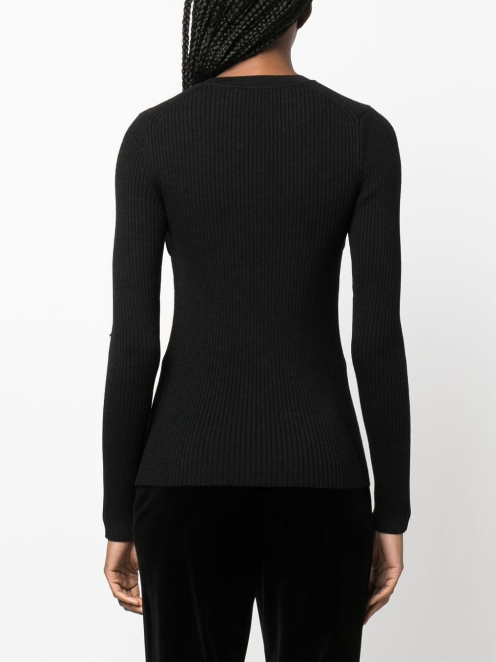 Zana cut-out ribbed top - 4