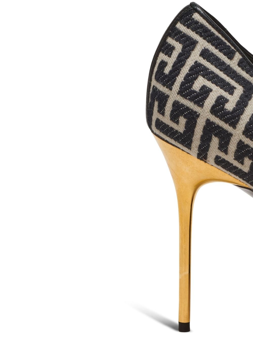 Ruby 95mm monogram pumps - 7