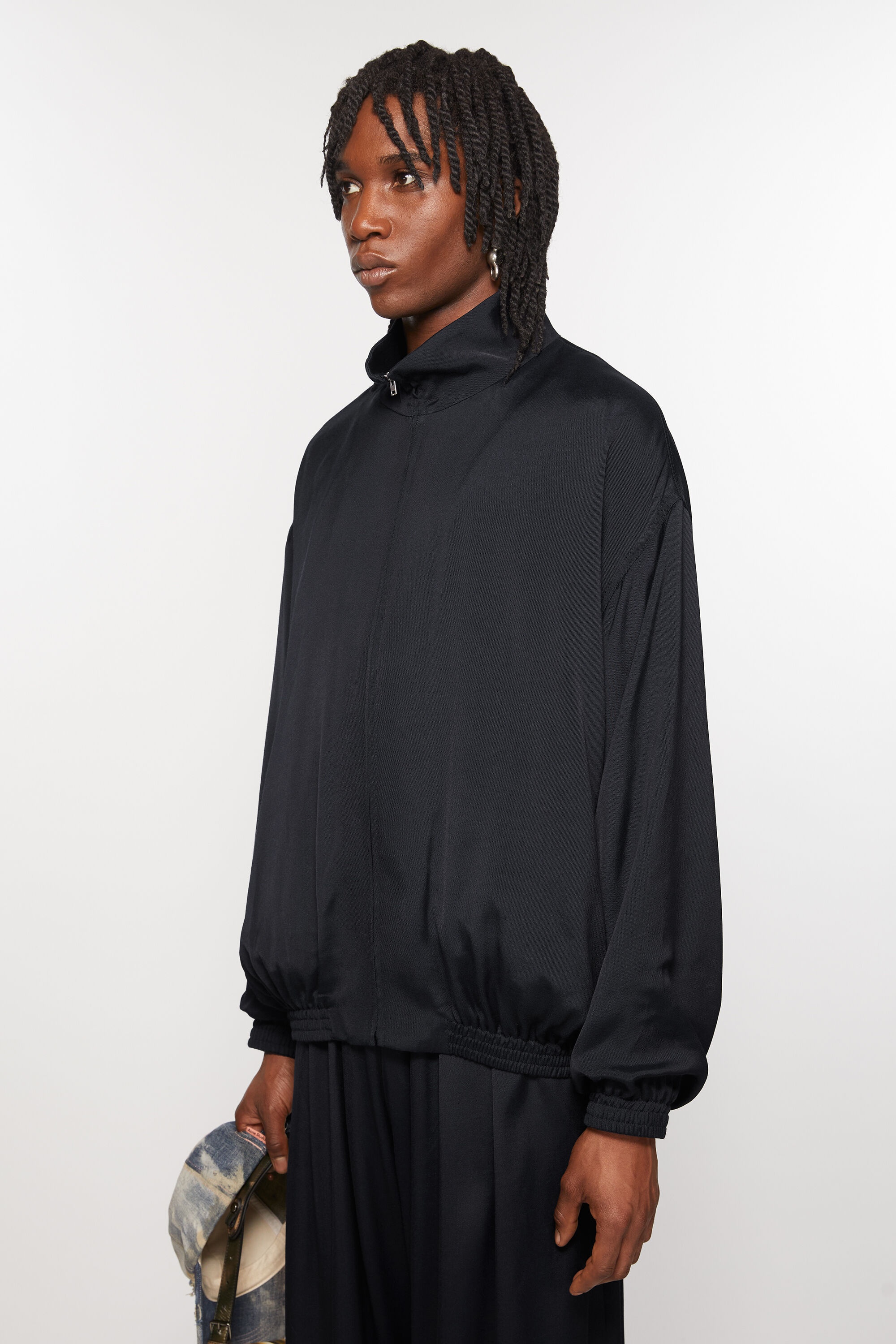Fluid tracksuit jacket - Navy - 3