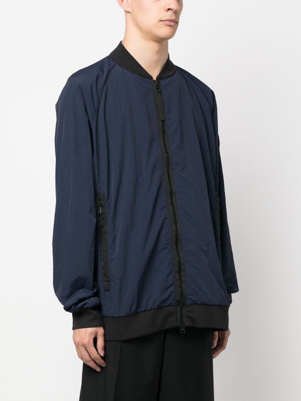 zip-fastening long-sleeve jacket - 3