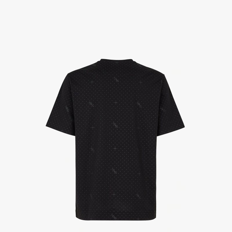 FENDI Black jersey T-shirt outlook