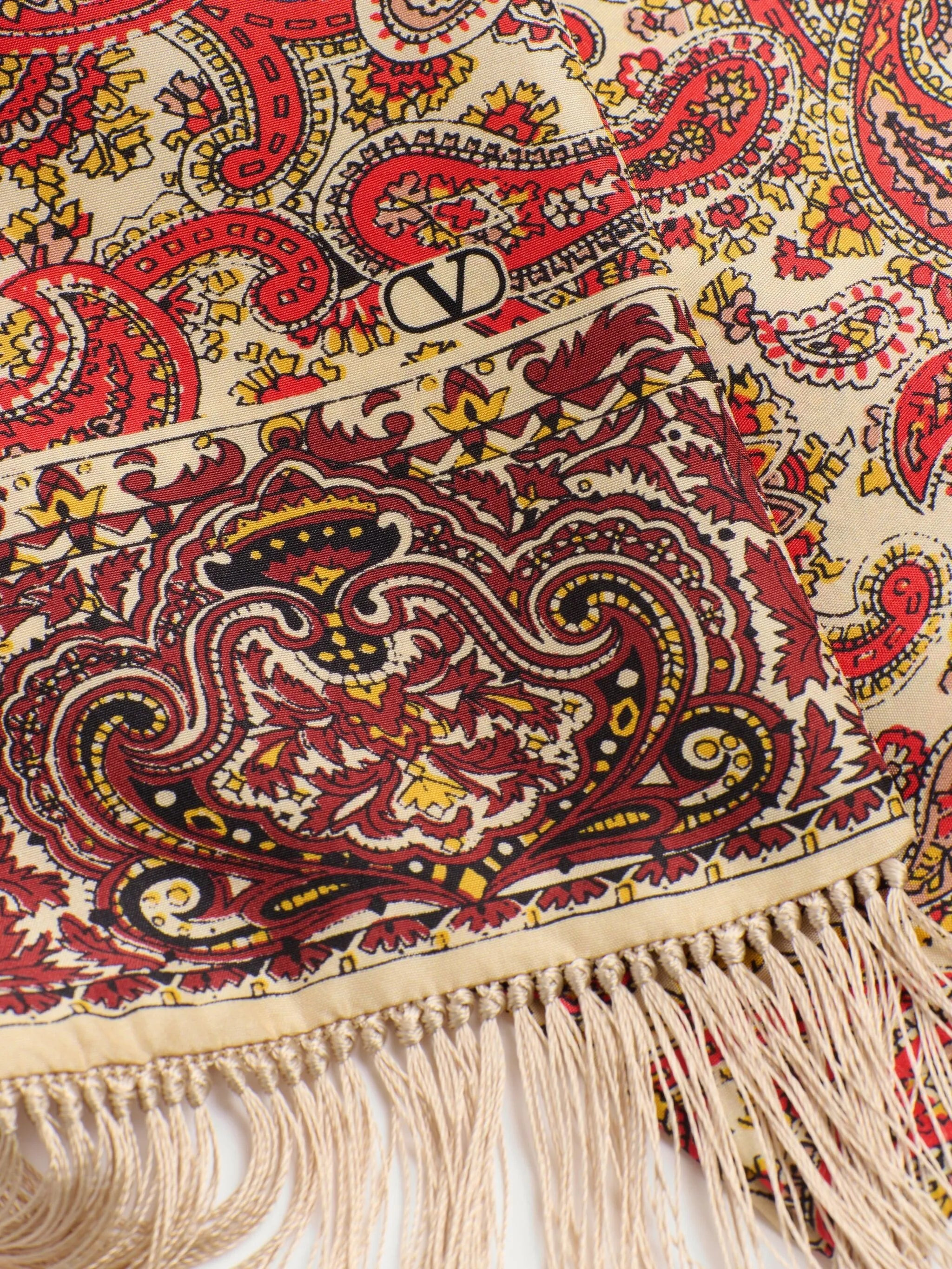 Voyage Imaginaire silk bandeau scarf - 3