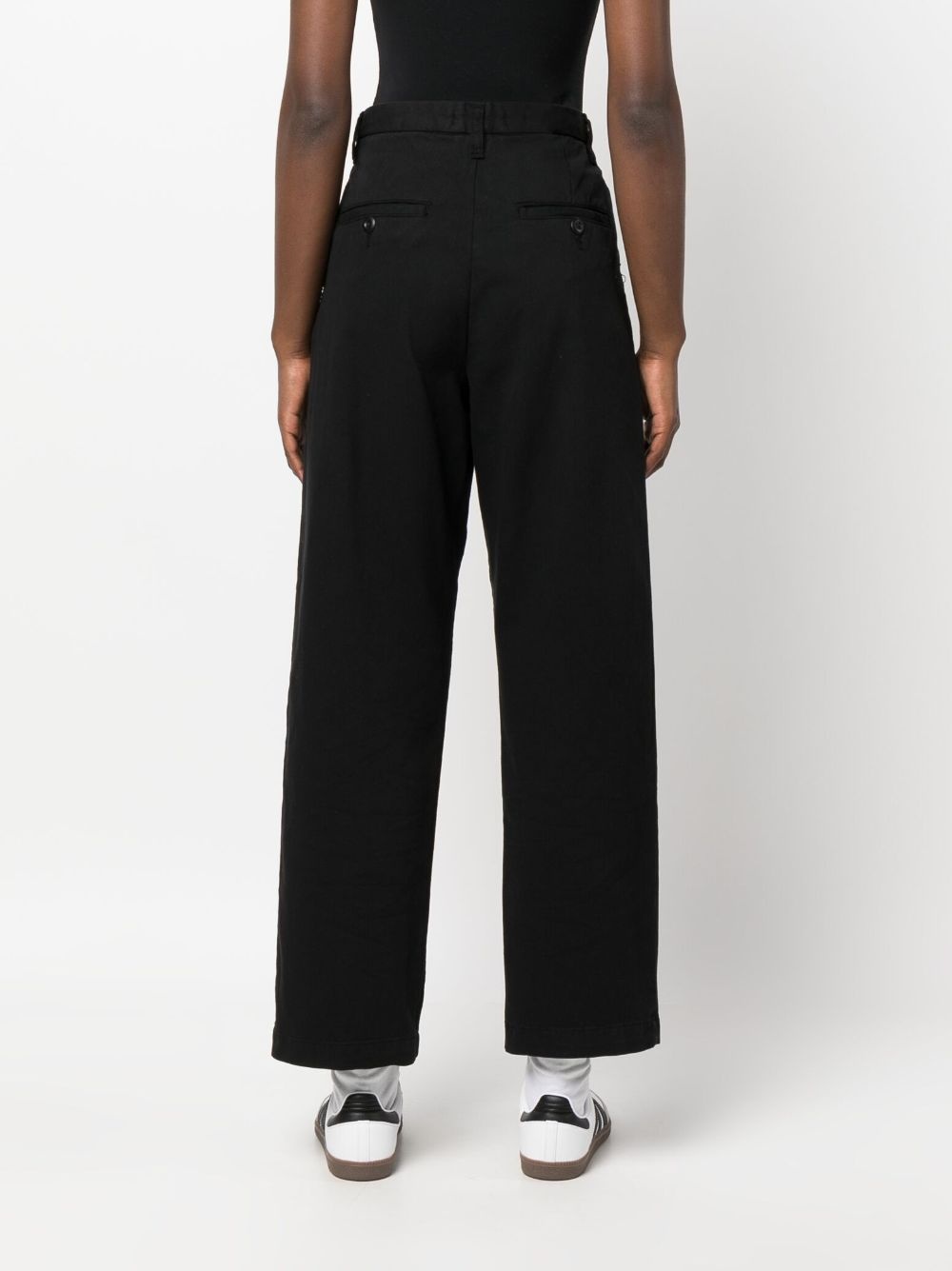 cropped wide-leg jeans - 4