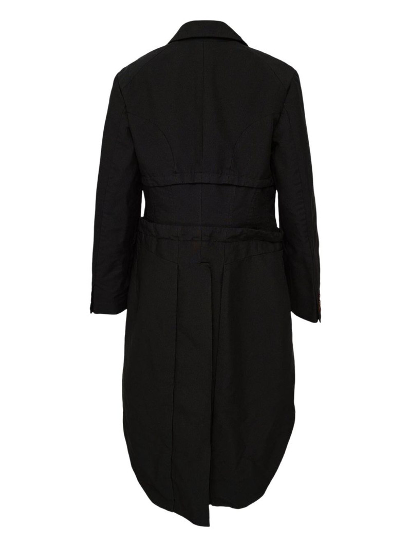 Comme des Garçons Comme des Garçons buttoned coat outlook