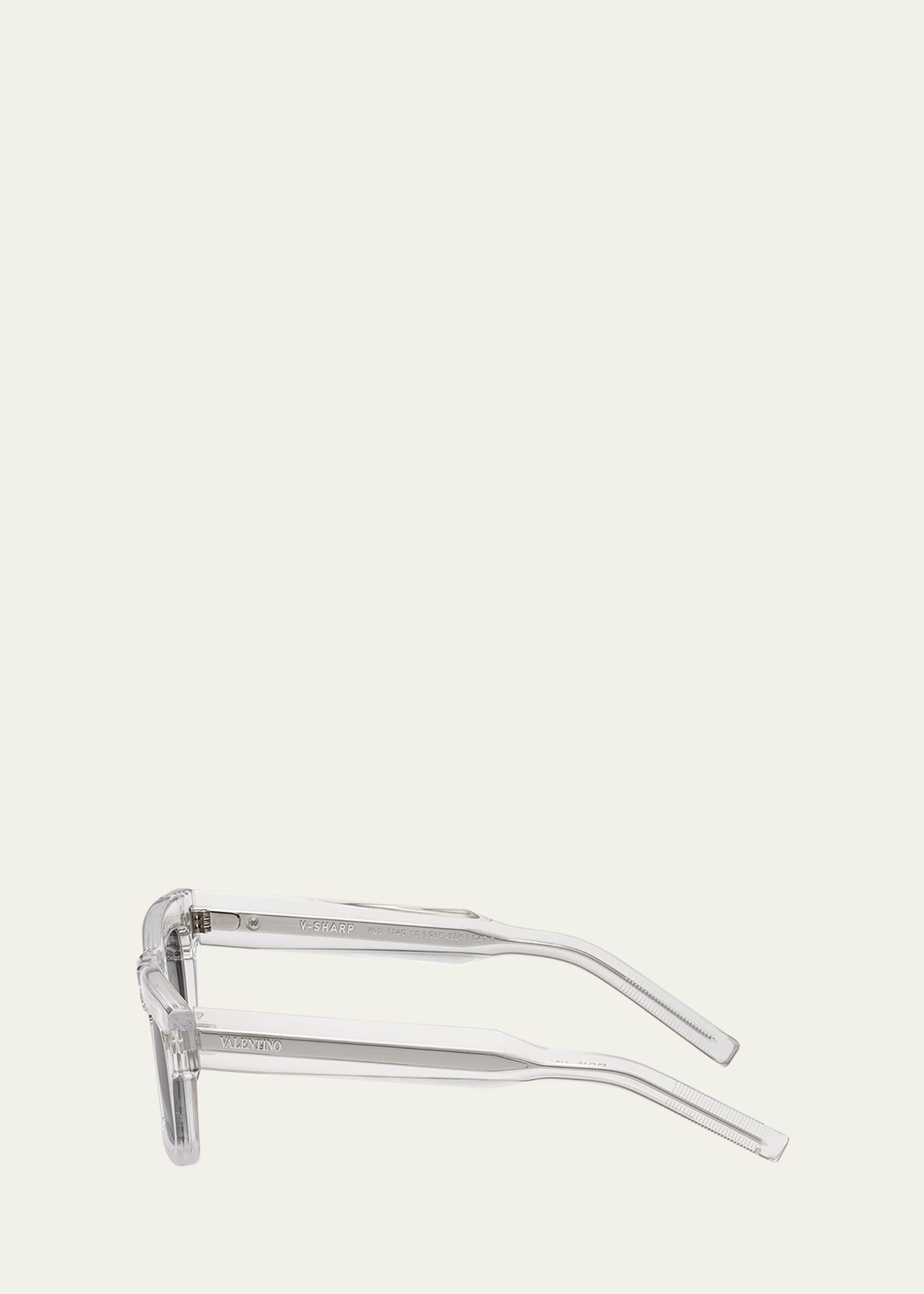 Rectangle Acetate Sunglasses - 3