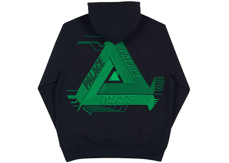 PALACE Palace Surkit Hood Black/Green outlook