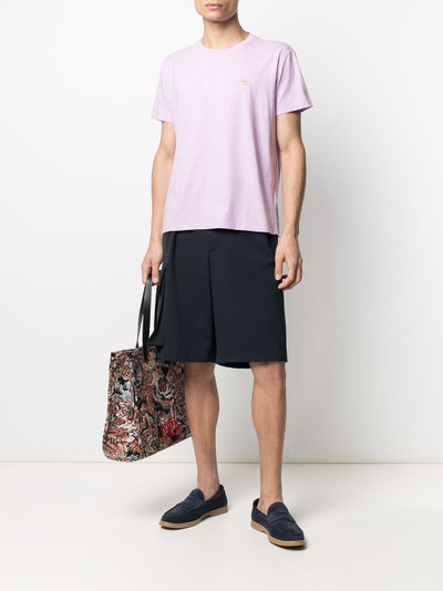 Etro tonal paisley print T-shirt outlook