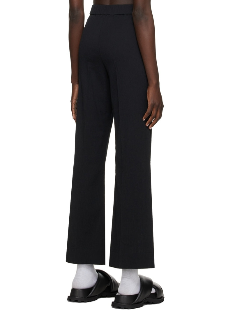 high-waisted straight-leg 바지 3