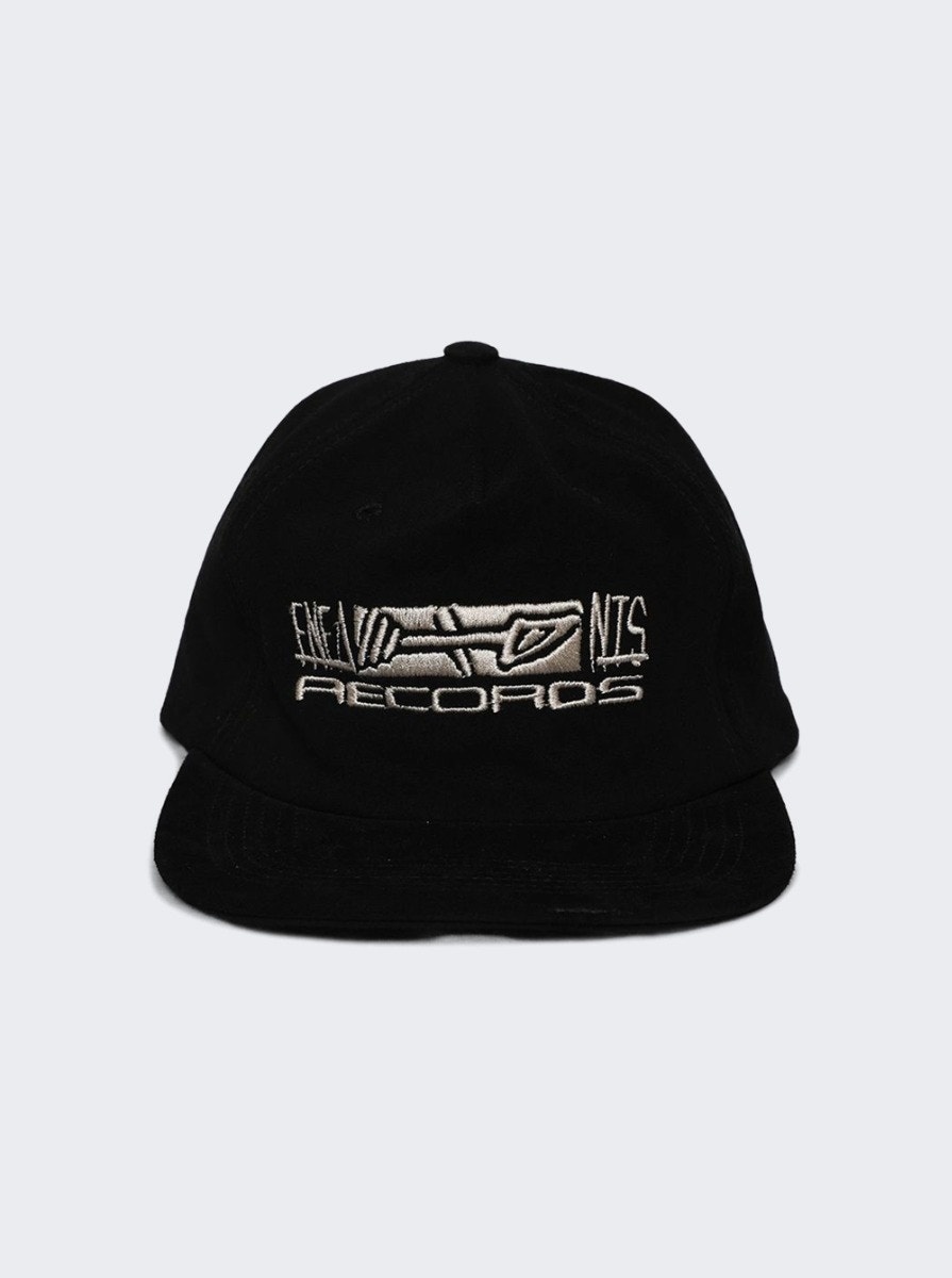 Erd Records 5-panel Hat Black Black - 3