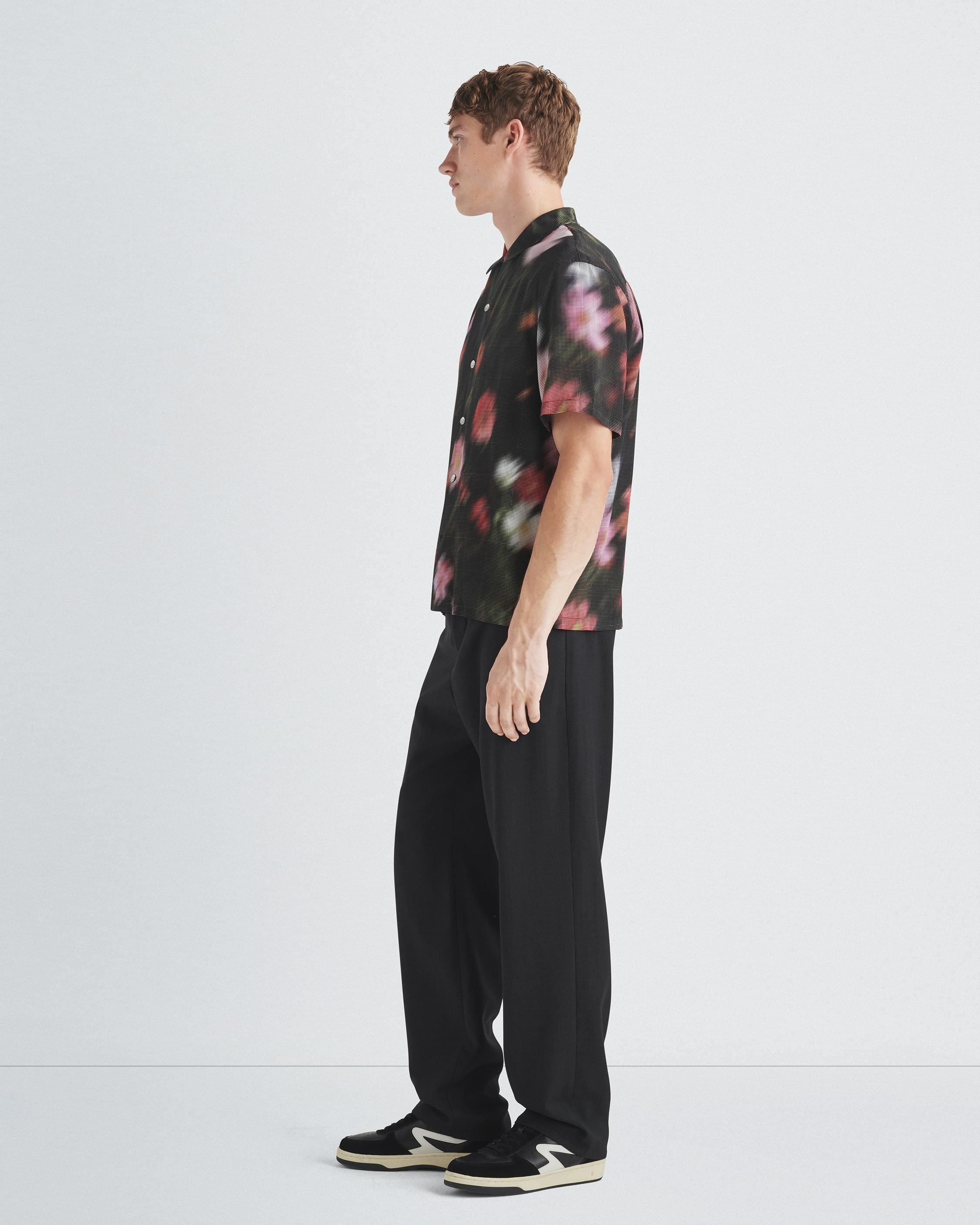 Avery Printed Viscose Shirt
Relaxed Fit Button Down - 4