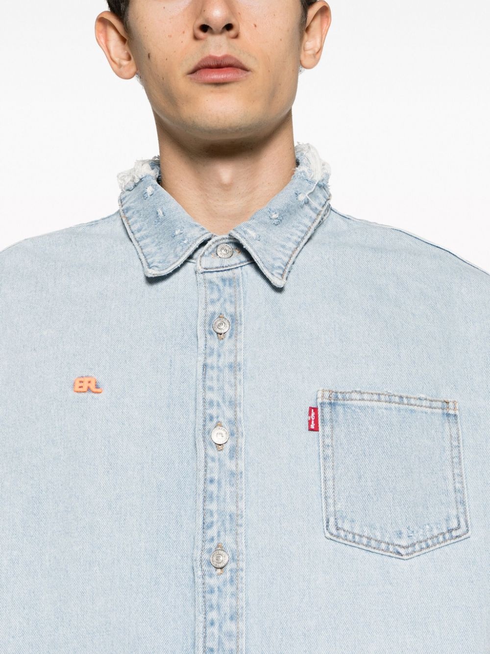 ERL Unisex Levis Overshirt | club21 | REVERSIBLE ERL Unisex Levis Overshirt | club21 | REVERSIBLE