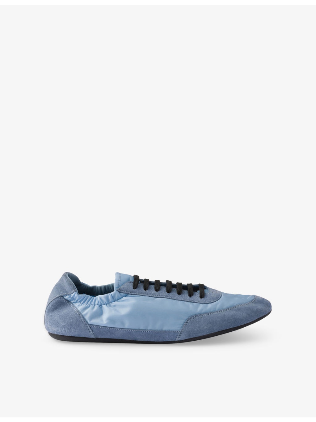 Collapse Re-Nylon and Suede Low-Top Trainers - 1