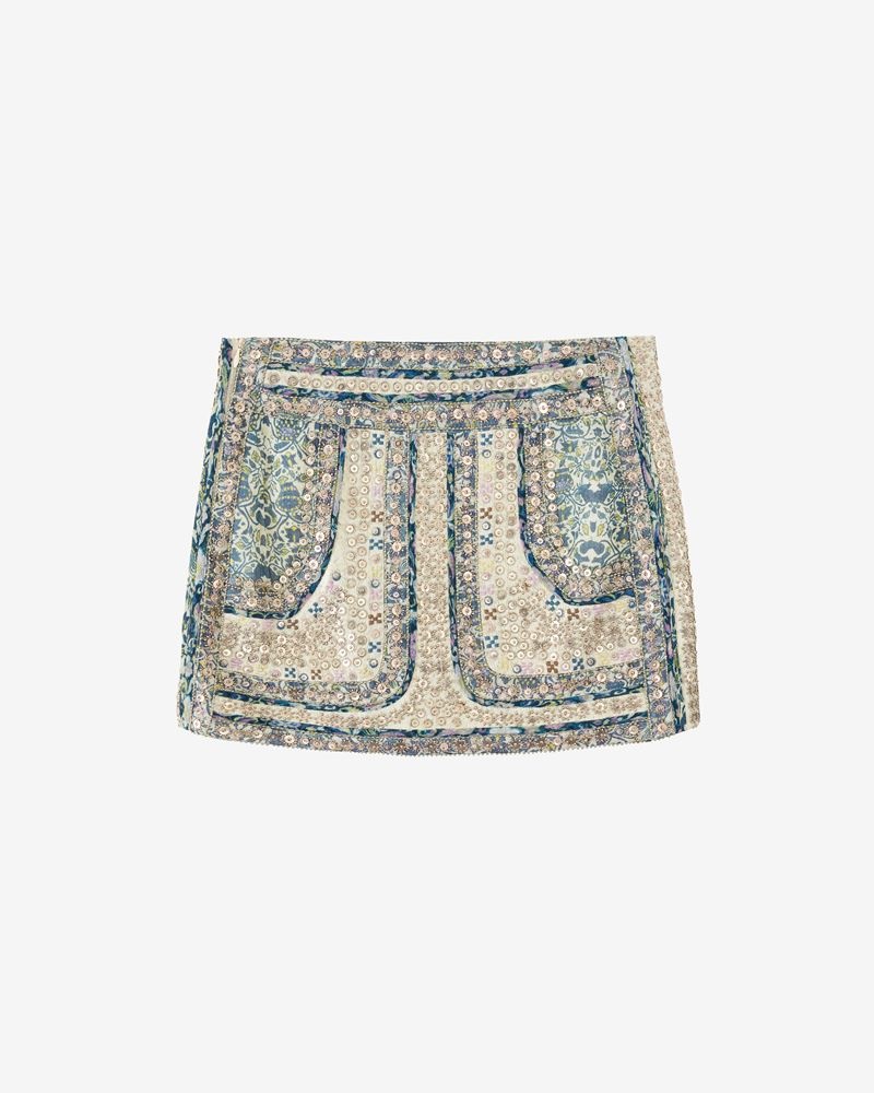 ONEILA SILK SKIRT - 1